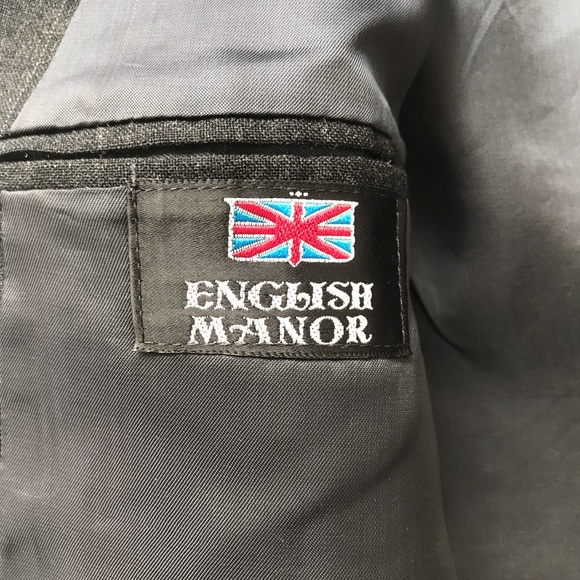 English Manor Mens Double Breasted Blazer Coat - Picture 6 of 13